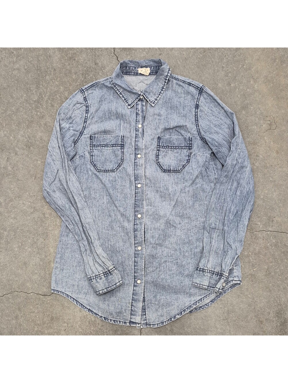 Marisol Denim Long Sleeve Shirt